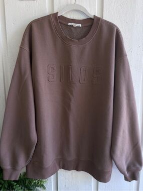 Magnolia Crewneck Sweater - Brown